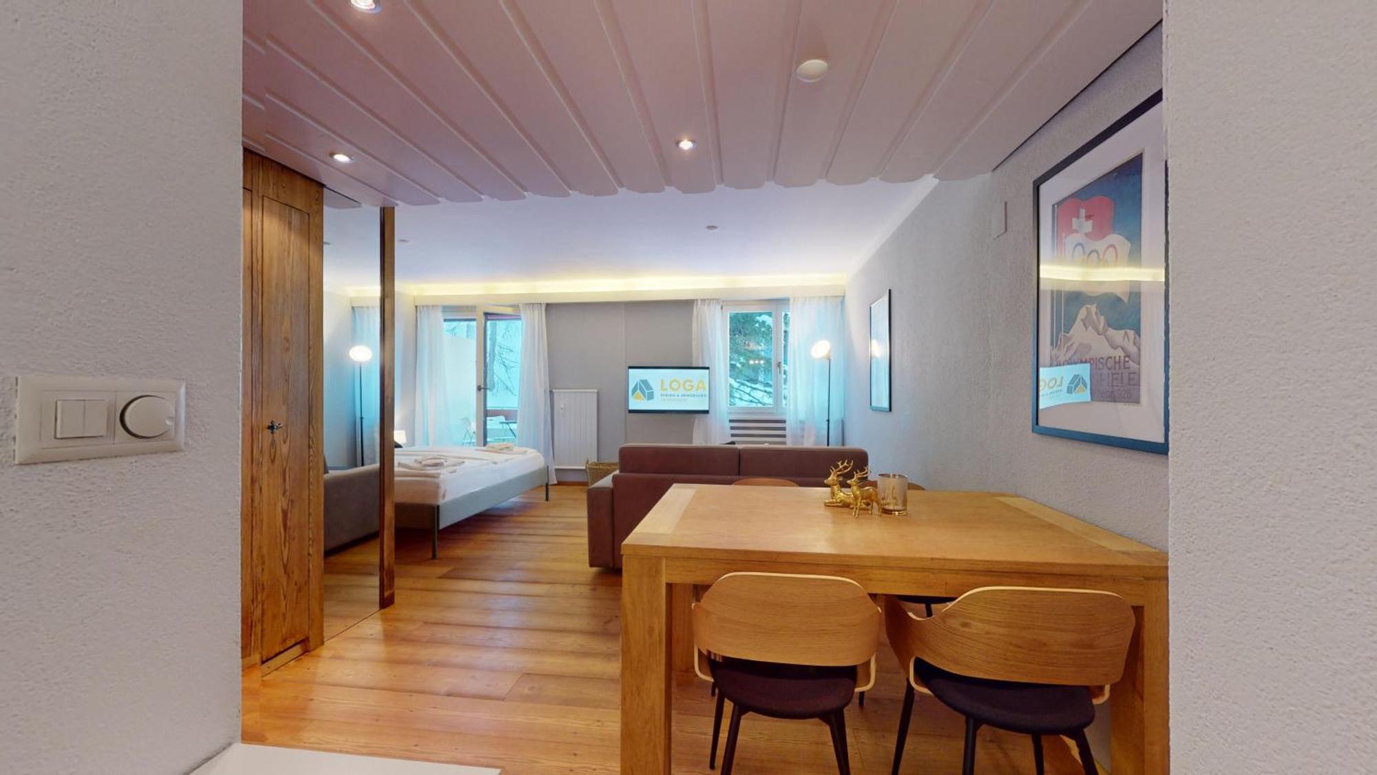 Abitaziun Residence 10A - St Moritz Eksteriør bilde