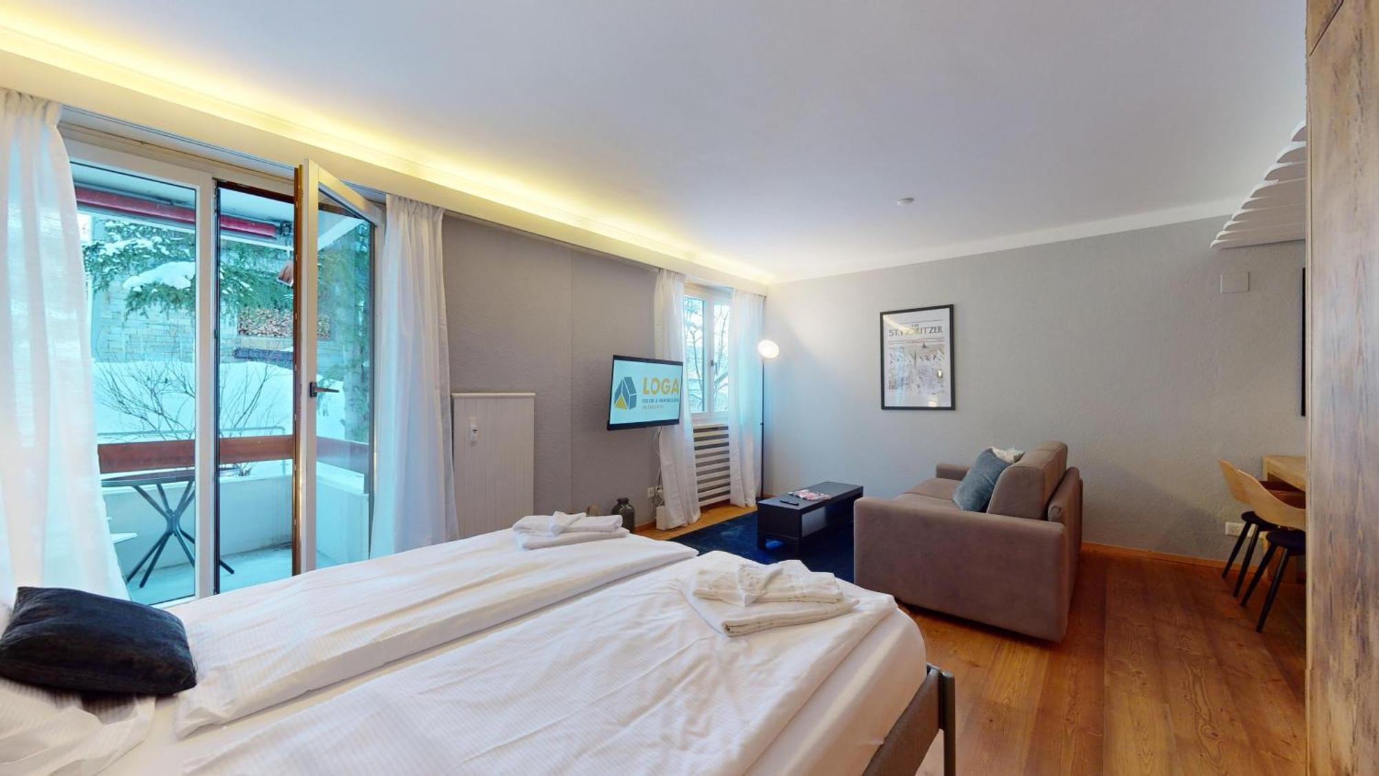 Abitaziun Residence 10A - St Moritz Eksteriør bilde